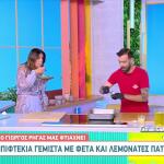 Μπιφτέκια γεμιστά με φέτα και πατάτες στον φούρνο