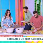 Κανελονια με κιμά και μπεσαμέλ