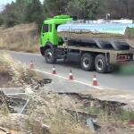 Νταού Πεντέλης: Καθίζηση Και Υποχώρηση Δρόμου