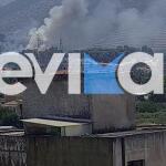 Φωτιά Τώρα Στο Αλιβέρι Ευβοίας