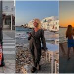 Ζήνα Κουτσελίνη: Τα καλοκαιρινά looks της σε Πάρο και Αντίπαρο