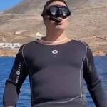 Ο Βασίλης Κικίλιας έκανε κατάδυση στην Αμοργό!