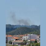 Φωτιά στη Μόλα Καλύβα Χαλκιδικής – Ισχυρές δυνάμεις στο σημείο