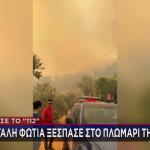 Φωτιά Λέσβος: Τραυματίστηκε Πυροσβέστης Στην Κατάσβεση
