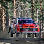 Toyota GAZOO Racing: «Πέταξε» στο ράλι Φινλανδίας
