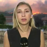 Οι Πυροσβέστες Στο Πλευρό Της Δημοσιογράφου Μαρίας Σιαμπάνου