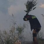 Φωτιά στον Σολομό Κορινθίας, σηκώθηκαν δύο εναέρια μέσα