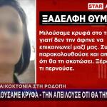 Γυναικοκτονία Ροδόπη: «Απειλούσε Ότι Θα Τη Σκοτώσει»