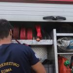 Φωτιά σε εγκαταλελειμμένο κτίριο στο κέντρο της Αθήνας