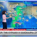 Νέο έκτακτο δελτίο καιρού: Μέχρι Την Κυριακή Οι Καταιγίδες