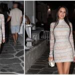 Αλεξάνδρα Νίκα: Κομψή και glam εμφάνιση στα σοκάκια της Μυκόνου
