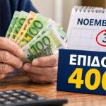 Επίδομα 400 ευρώ: Πότε πληρώνεται και ποιοι είναι δικαιούχοι