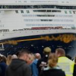 Γερμανία: Kρουαζιερόπλοιο Συγκρούστηκε Με Φορτηγά Πλοία