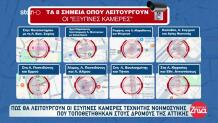 Τα 8 Σημεία Όπου Λειτουργούν Οι Έξυπνες Κάμερες Στην Αθήνα