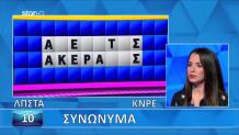 Τροχός Της Τύχης: Λύνεις Τα Συνώνυμα Του Τελικού;