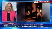 Κορωπί: Συνελήφθη Influencer Να Οδηγεί Μεθυσμένη
