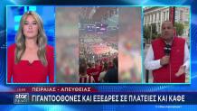 Ολυμπιακός: Στήνονται Γιγαντοοθόνες Σε Πλατείες Και Καφέ