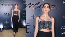 Σταματίνα Τσιμτσιλή: In fashion εμφάνιση με knitted σύνολο