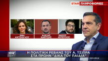 Τσίπρας Αχτσιόγλου Χαρίτσης Ηλιόπουλος
