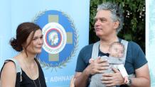 Αλεξάνδρα Αϊδίνη: Εμφάνιση Με Τον Σύντροφο Και Την Κόρη Τους