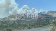 Φωτιά Στο Μελιδοχώρι Ηρακλείου - 112 Για Εκκένωση 2 Περιοχών