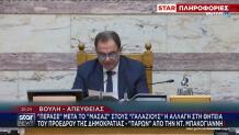 Πέρασε η πρόταση ΝΔ για την αναθεώρηση του Συντάγματος
