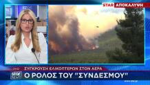 Ο ρόλος του συνδέσμου στο πυροσβεστικό ελικόπτερο
