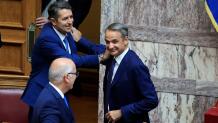 Γιώργος Μυλωνάκης Κυριάκος Μητσοτάκης