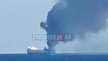 Μύκονος: Φωτιά Σε πλοίο Με 29 Επιβαίνοντες