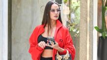 Ελληνίδου: Βόλτα Με casual look και τσάντα 4.000 Ευρώ