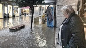 Κακοκαιρία: Ποτάμια Οι Δρόμοι Στην Πάτρα