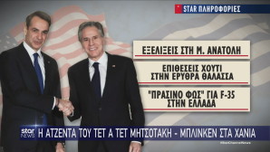 Μητσοτάκης Μπλίνκεν ατζέντα