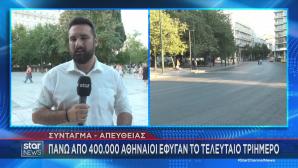 Άδειάζει η Αθήνα