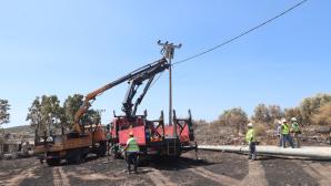 Φωτιά Κερατέα: Κάηκαν 15.808 στρέμματα - Από καλώδιο ξεκίνησε η πυρκαγιά