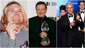 Kurt Cobain Anthony Bourdain Robin Williams