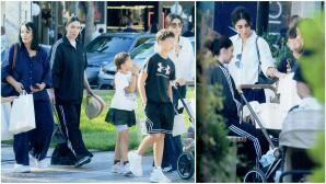 Αδελφές Χοψονίδου: Με τη μαμά και τα παιδιά τους σε οικογενειακή έξοδο