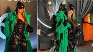 Άντζελα Δημητρίου: H εκκεντρική εμφάνιση της Lady σε επίδειξη μόδας