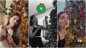 Σταματίνα Τσιμτσιλή: Στόλισε το χριστουγεννιάτικο δέντρο στο σπίτι της