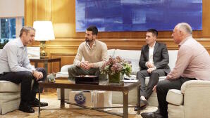 Κυριάκος Μητσοτάκης Νόβακ Τζόκοβιτς