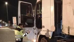 τροχαία έλεγχοι σε φορτηγό