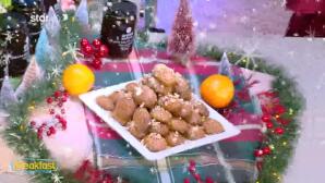 Συνταγή για μελομακάρονα με ξύσμα πορτοκαλιού