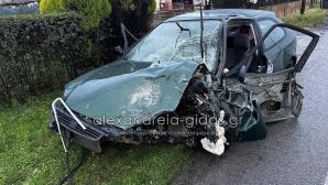 Τροχαίο Στη Βέροια: Νεκρός 22χρονος - Εικόνες Σοκ