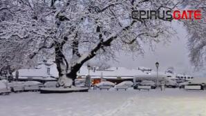 Χιόνια Σε Αράχωβα, Ιωάννινα, Ναυπακτία