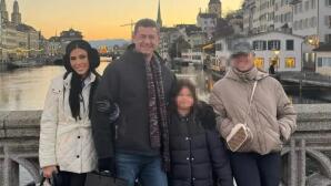 Σρόιτερ - Μπούκη: Φωτογραφίες από το ταξίδι στη Ζυρίχη