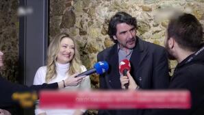 Αντώνης Καρυστινός: H ενόχλησή του σε ερώτηση για τη σύζυγο & την κόρη του