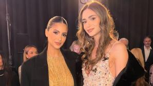 Αλεξάνδρα Νίκα: Με Celia Kritharioti φόρεμα στο fashion show στο Παρίσι