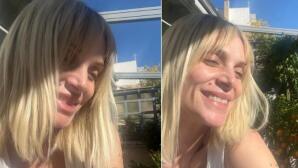 Ζουγανέλη: Ευχήθηκε Καλή Κυριακή Από Το Μπαλκόνι Της