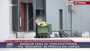 Βιολάντα: Άνοιξαν Ξανά Τα Υποκαταστήματα Σε Τρίκαλα & Λάρισα