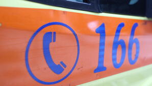 Πατησίων τροχαίο - ασθενοφόρο