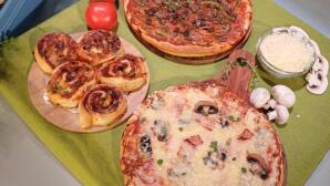 Συνταγή Για Κανονική Πίτσα και Νηστίσιμη
